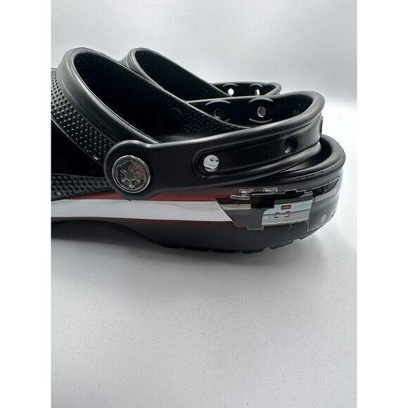 Mens Sz 7 Star Wars Crocs Darth Vader Classic Clog Wmns 9 - Black 211774-90H main image 4